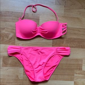 Neon Pink Bikini Set